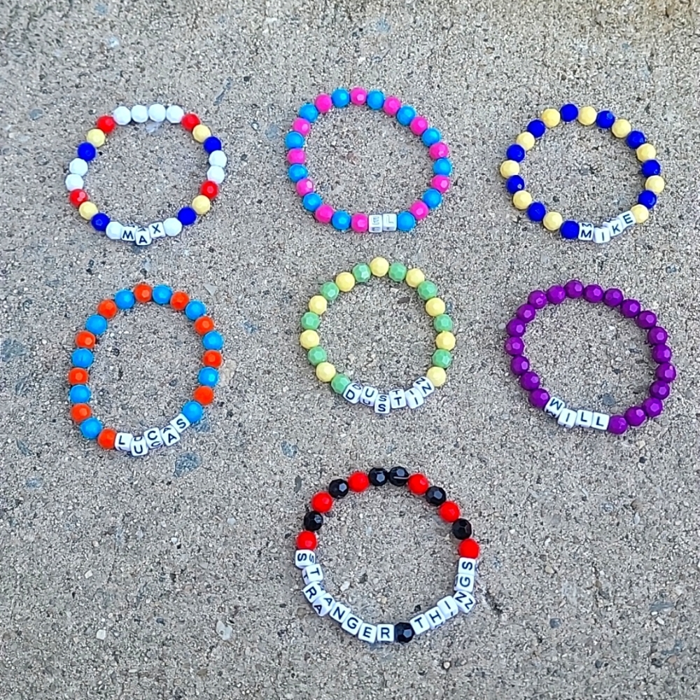 Stranger things bracelets
